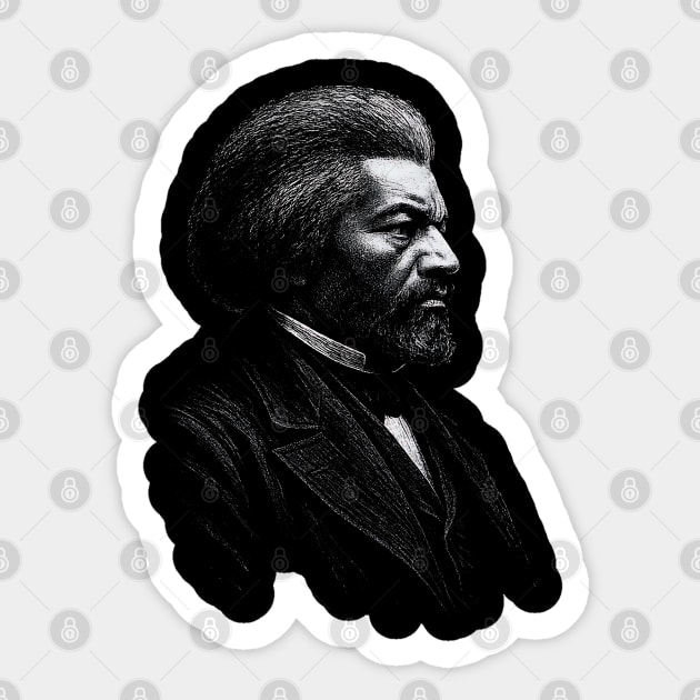Frederick Douglass Sticker by UrbanLifeApparel